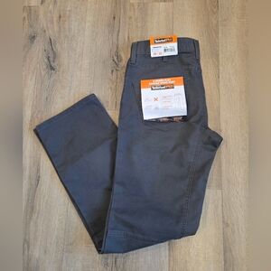 Timberland 30×32 PRO 8 Series Flex Canvas Work Pant Straight Fit Men’s Durable